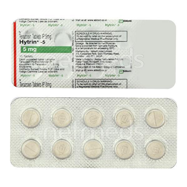 Hytrin 5mg Tablet 10'S