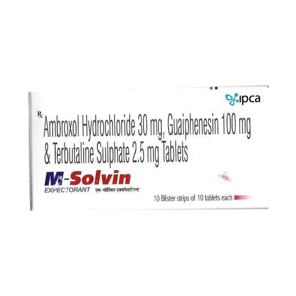 M Solvin Tablet 10'S - Global Surgicals