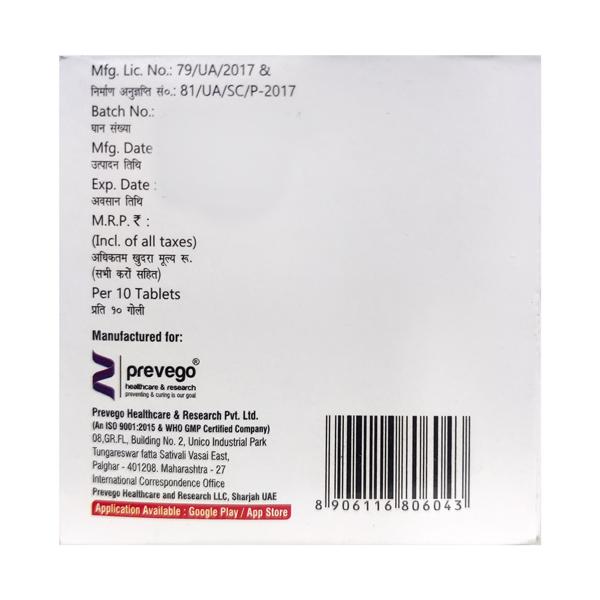 VALPROVAL CR 500 Tablet 10's