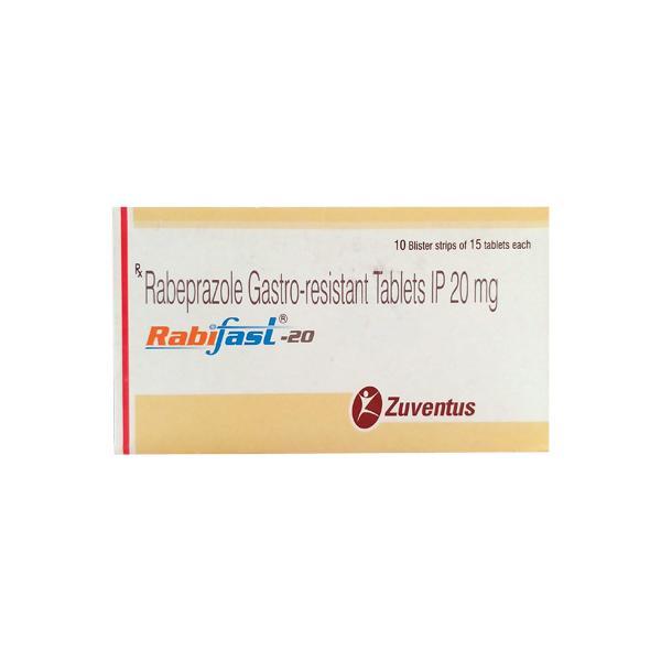 Rabifast 20mg Tablet 15'S