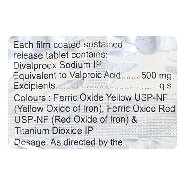 Valkem OD 500mg Tablet 10'S