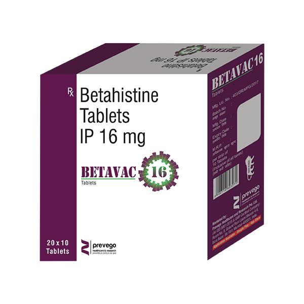 BETAVAC 16 Tablet 10's