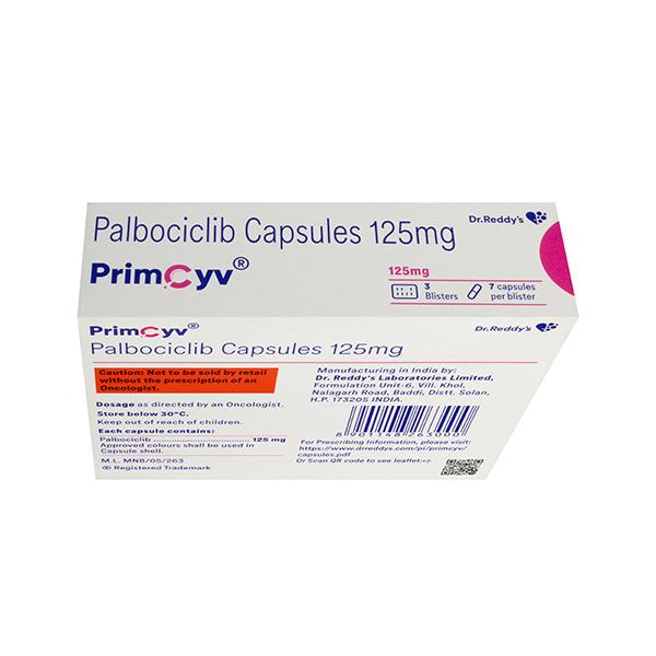 PRIMCYV 125mg Capsule 7's