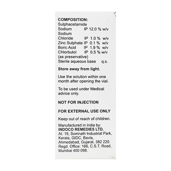 Zincoren Eye/Ear Drops 10ml