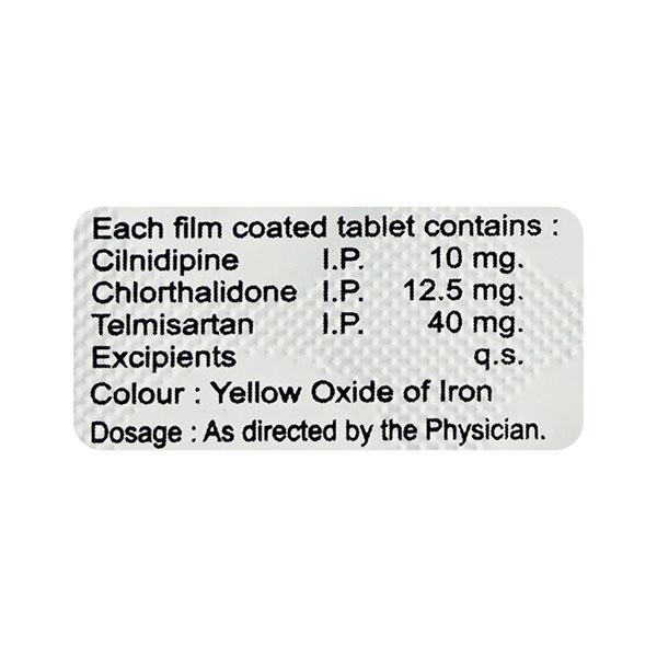 Cilnipres TC 12.5mg Tablet 10'S