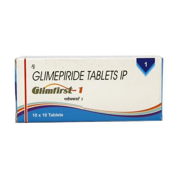Glimfirst 1mg Tablet 10'S