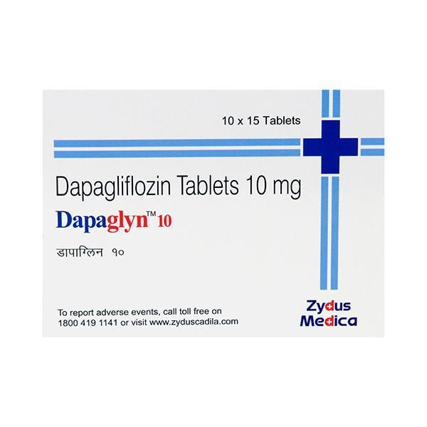 DAPAGLYN 10 Tablet 15's