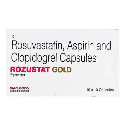 Rozustat Gold 10mg Capsule 10'S