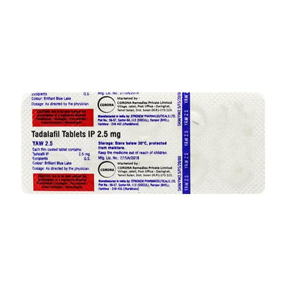 YAW 2.5 Tablet 10's