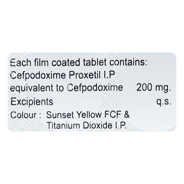 CEFOCARE 200mg Tablet 10's