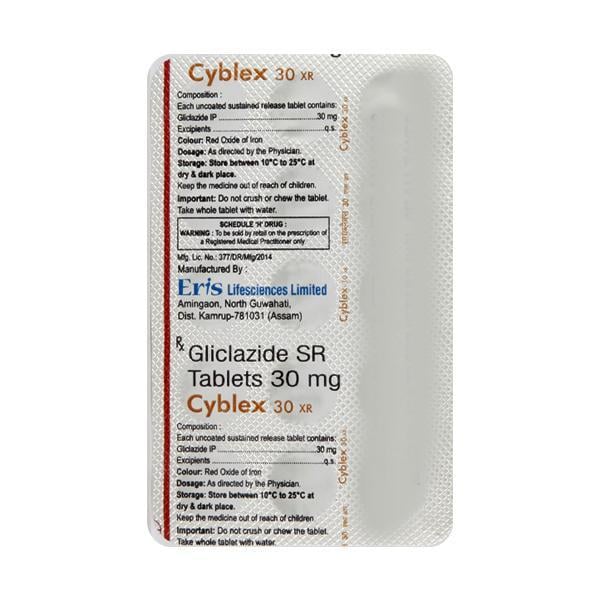 Cyblex XR 30mg Tablet 15'S