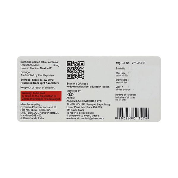 OBETOHEP 5mg Tablet 10's