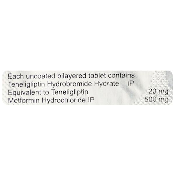 AZNETEN M 500mg Tablet 10's