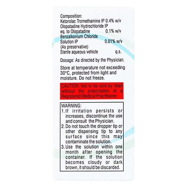 Combipat Sterile Ophthalmic Solution 5ml