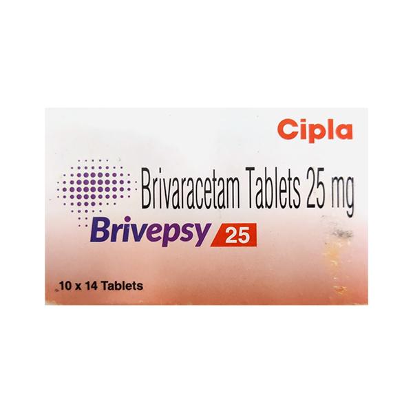 BRIVEPSY 25 Tablet 14's