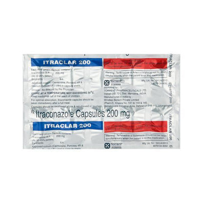 Itraclar 200mg Capsule 10'S