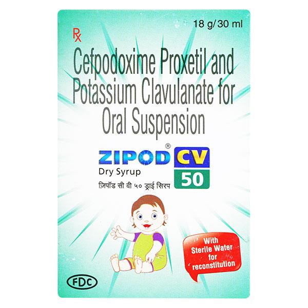 Zipod CV 50mg Oral Suspension 30ml