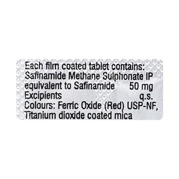 XAFINACT 50mg Tablet 10's