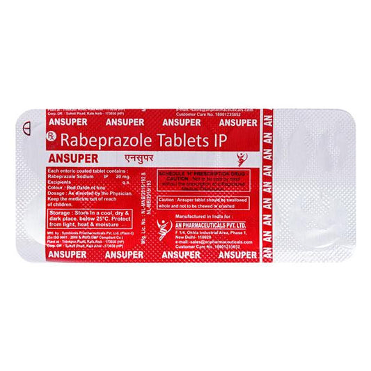 Ansuper Tablet 10's