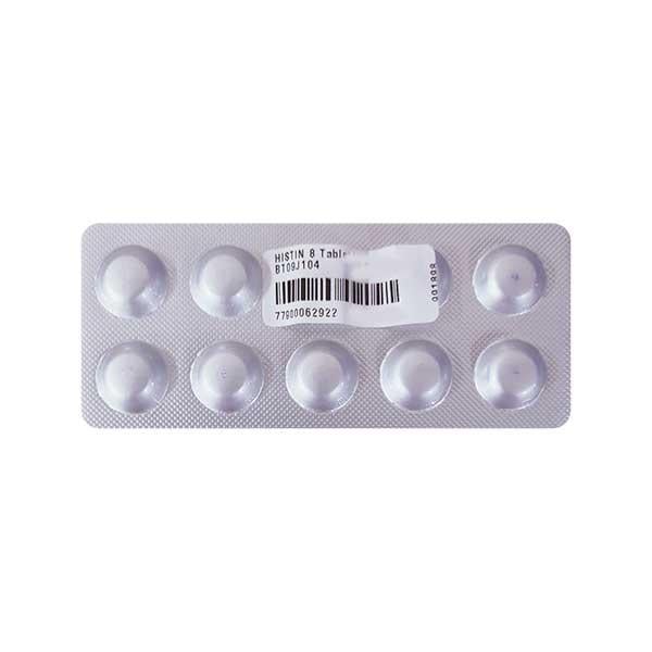 HISTIN 8 Tablet 10's