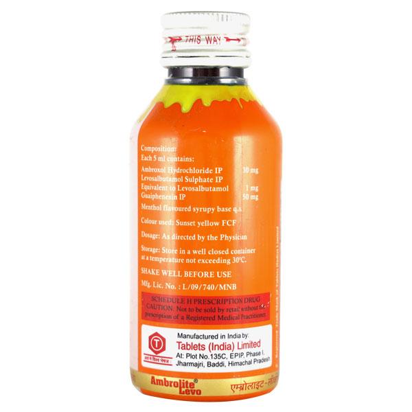 Ambrolite Levo Syrup 100ml
