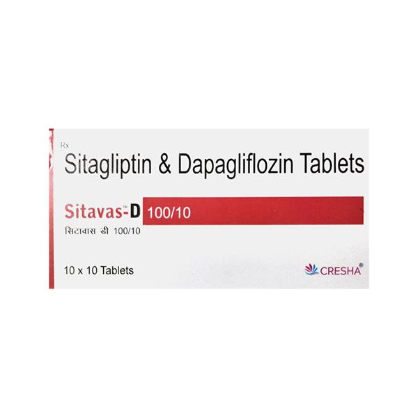 SITAVAS D 100/10 Tablet 10's