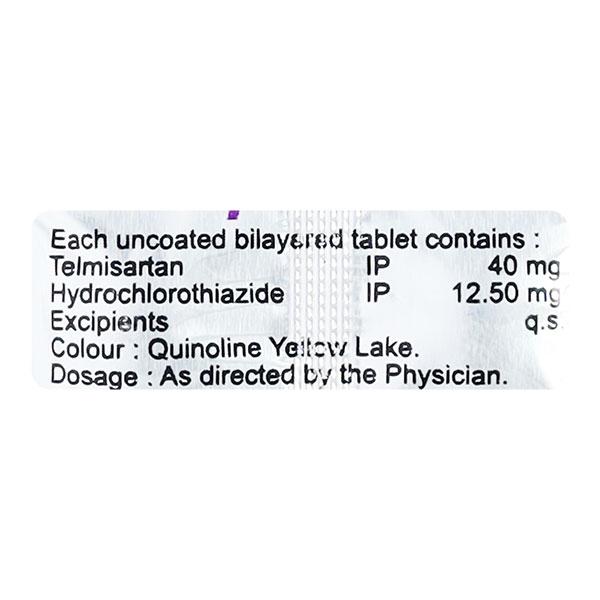 TELMIPIL H 40mg Tablet 10's