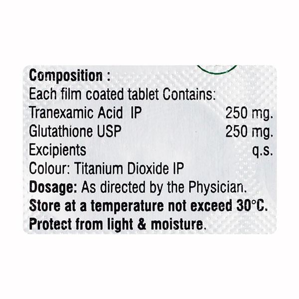 TRANEXAVAG G Tablet 10's