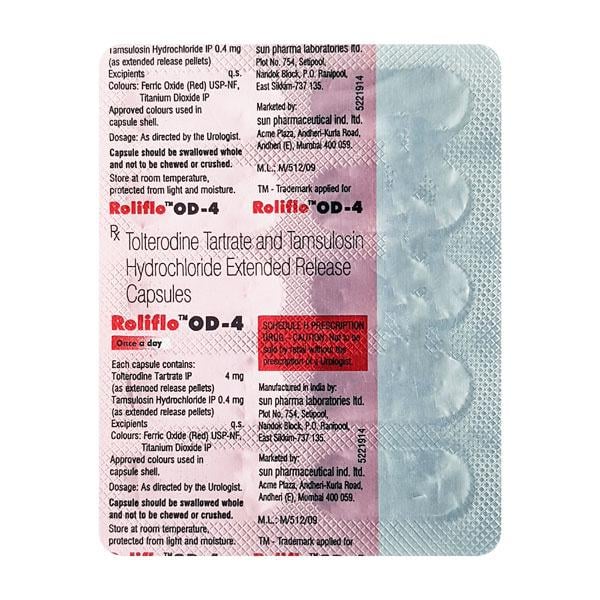 Roliflo OD 4mg Capsule 10'S