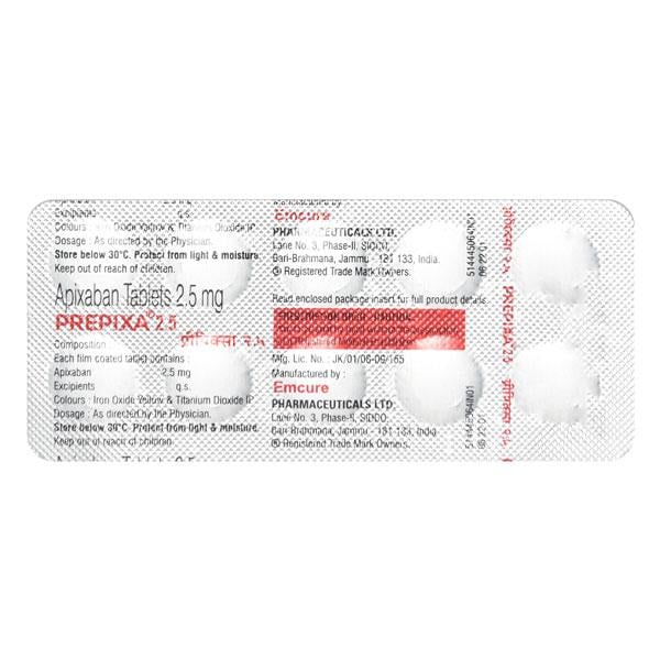 PREPIXA 2.5 Tablet 10's