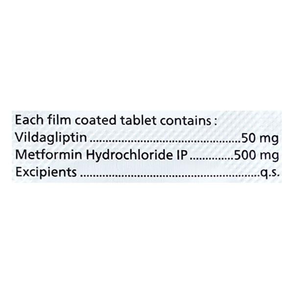 VILDACOR M 500 Tablet 10's