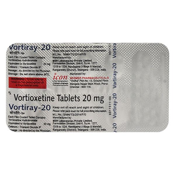 VORTIRAY 20 Tablet 10's