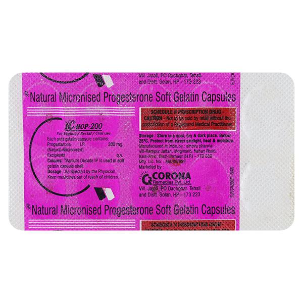C HOP 200mg Capsule 10's