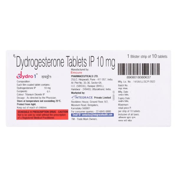 DYDRO 1 Tablet 10's