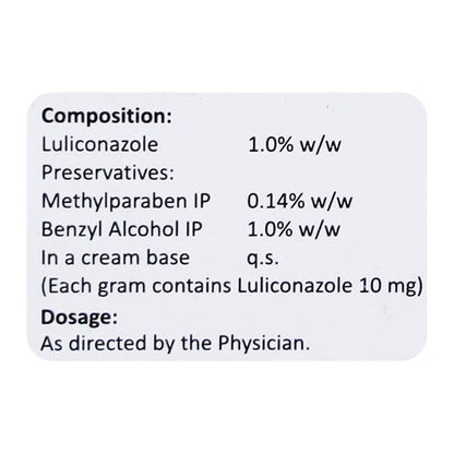 Luhon 1% Cream 10gm