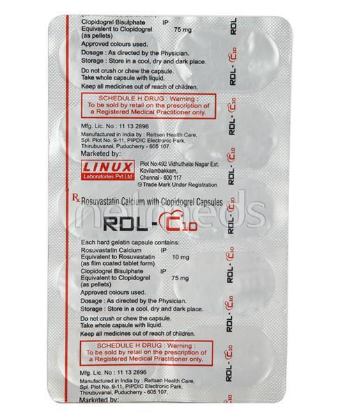 RDL C 10mg Capsule 10'S