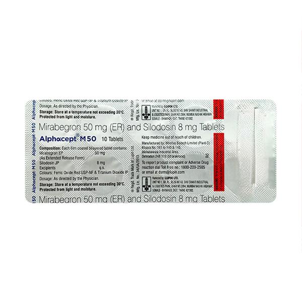 ALPHACEPT M 50 Tablet 10's