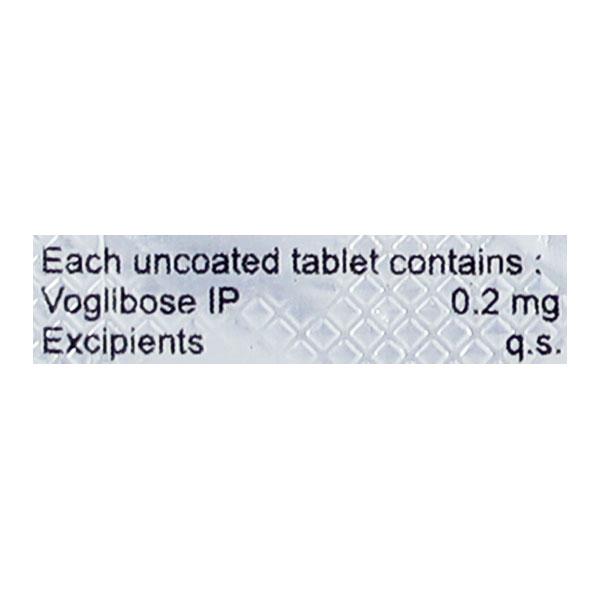 VOGLIWAL 0.2mg Tablet 10's