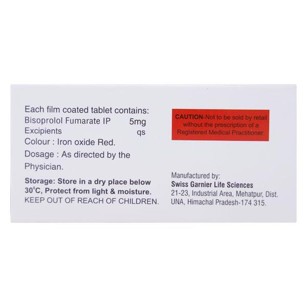 BIS Beta 5mg Tablet 10'S