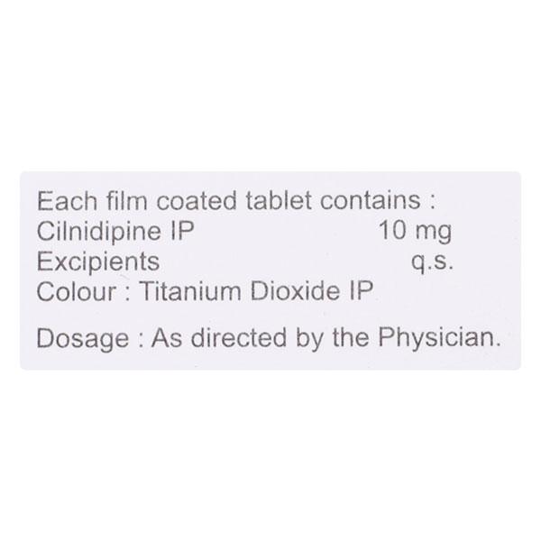 CILDIPIN 10mg Tablet 10's