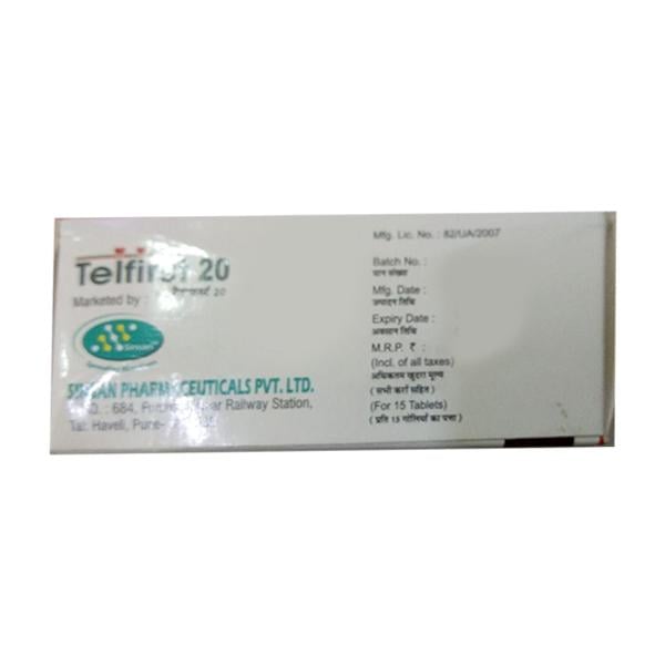 TELFIRST 20mg Tablet 15's