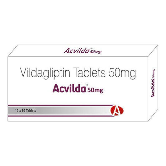 ACVILDA 50 Tablet 10's