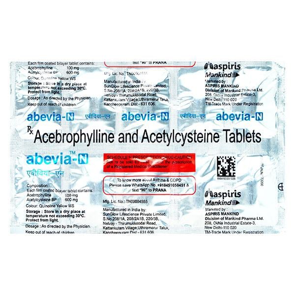 ABEVIA N Tablet 10's