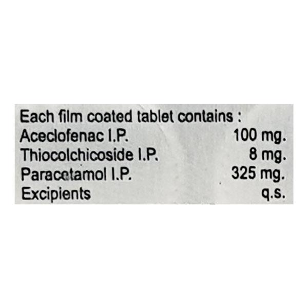 Zacy MR 8mg Tablet 10'S