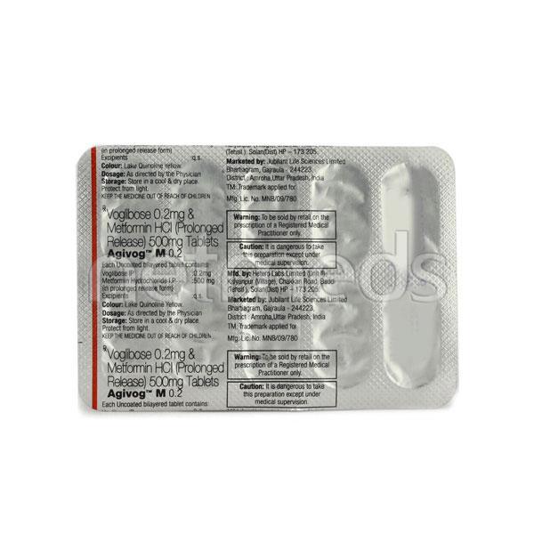 Agivog M 0.2mg Tablet 10'S