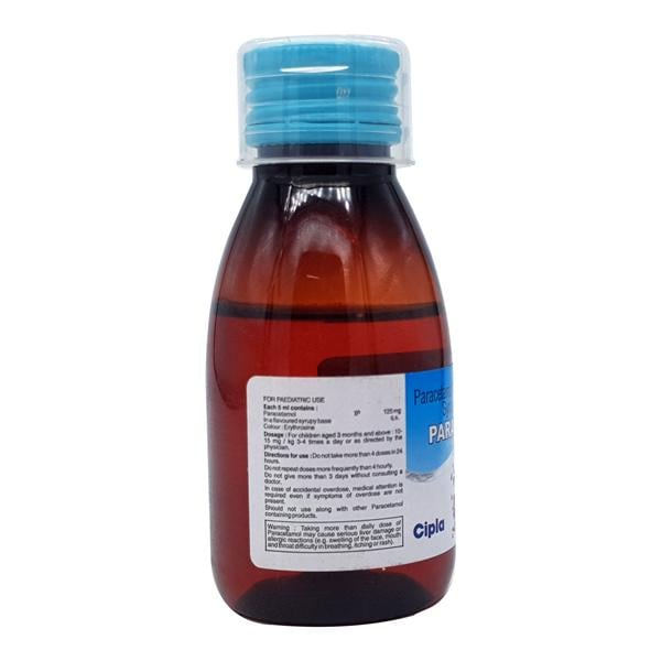 PARACIP 125MG SYRUP 60ML