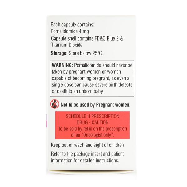 Pomalid 4mg Capsule 21'S