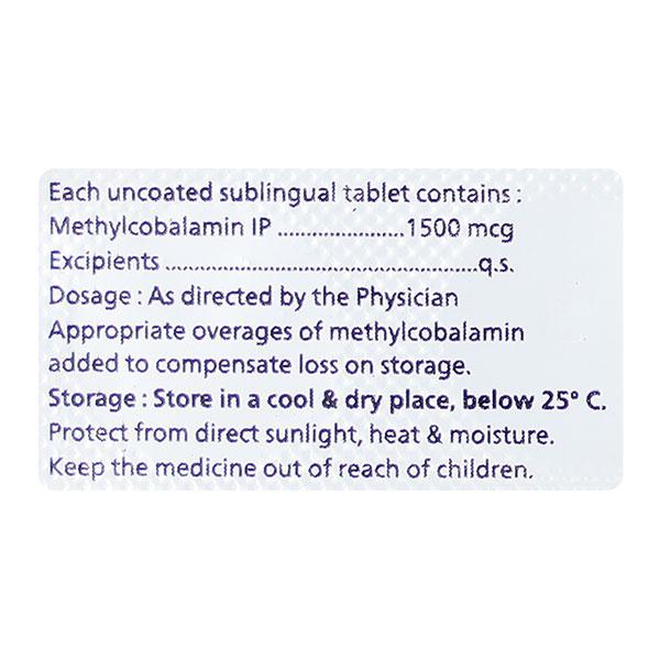 NEUROZIDE 1500mcg Tablet 10's