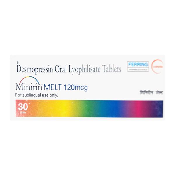 MINIRIN MELT 120mcg Orally Lyophilisate Tablet 30's
