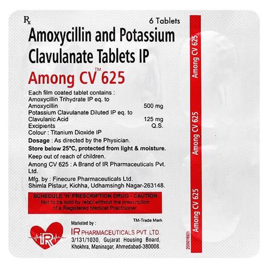 AMONG CV 625 Tablet 6's